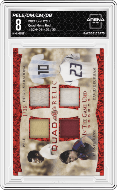 Pele/Diego Maradona/Lionel Messi/David Beckham