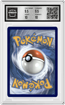 Umbreon VMAX from the 2022 Pokemon SWSH set graded by Arena Club and given an overall grade of 10.
