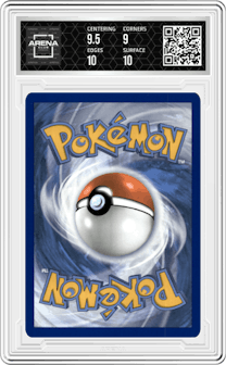 Dragonair from the 2023 Pokemon SV set graded by Arena Club and given an overall grade of 9.5.