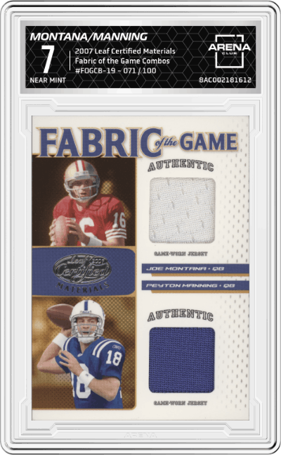 Joe Montana/Peyton Manning