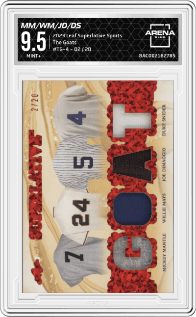 Mickey Mantle/Willie Mays/Joe DiMaggio/Duke Snider