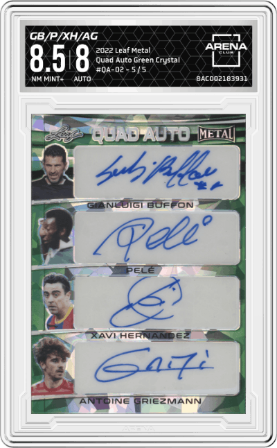 Gianluigi Buffon / Pele / Xavi Hernandez / Antoine Griezmann