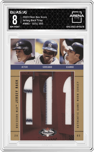 Derek Jeter / Alfonso Soriano / Jason Giambi