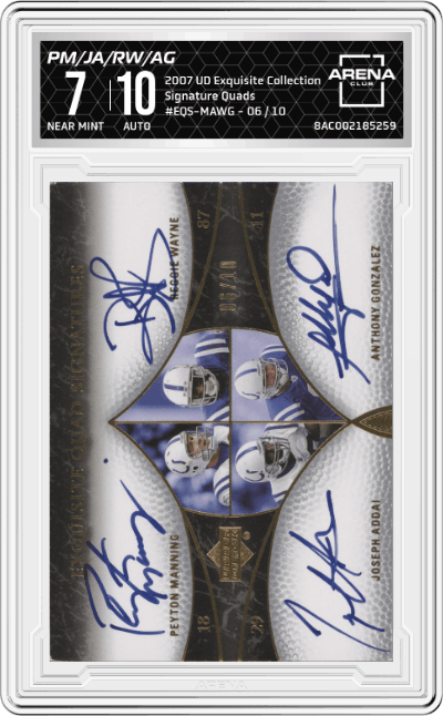 Peyton Manning / Joseph Addai / Reggie Wayne / Anthony Gonzalez