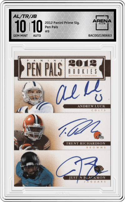 Andrew Luck/Trent Richardson/Justin Blackmon