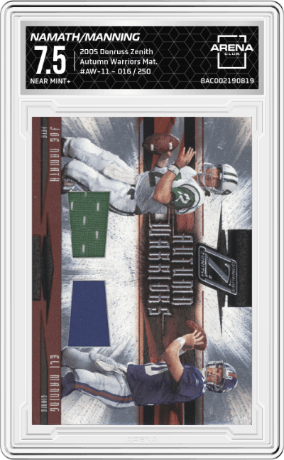 Joe Namath/Eli Manning