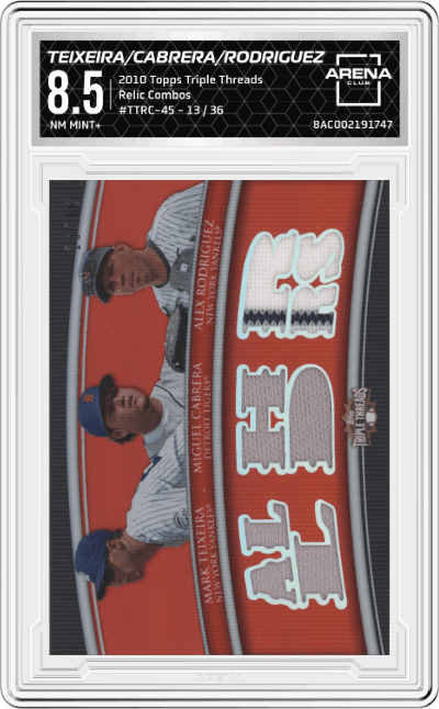 Mark Teixeira/Miguel Cabrera/Alex Rodriguez