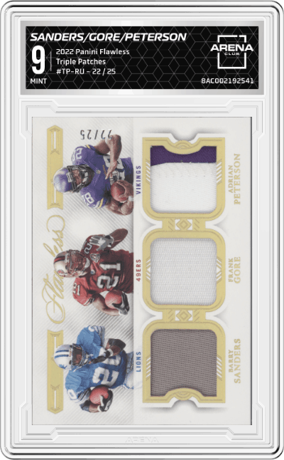 Barry Sanders/Frank Gore/Adrian Peterson