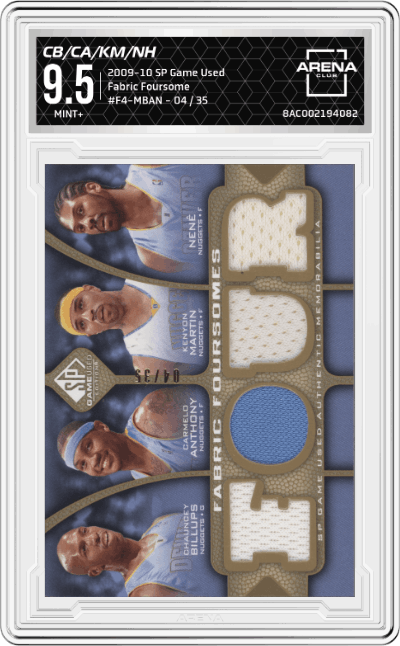 Chauncey Billups/Carmelo Anthony/Kenyon Martin/Nene Hilario