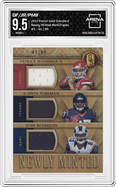  D'Onta Foreman/Josh Reynolds/Patrick Mahomes II