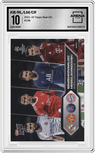 Benzema/Lewandowski/Messi/Ronaldo