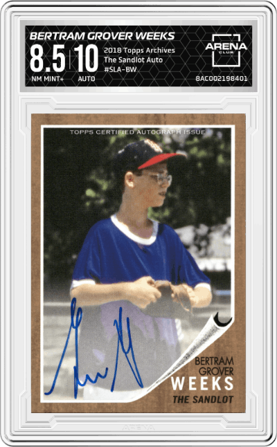 Grant Gelt as Bertram Grover Weeks