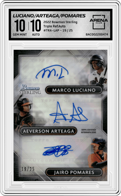 Marco Luciano/Aeverson Arteaga/Jairo Pomares