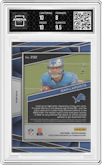 Sam LaPorta from the 2023 Panini Spectra set graded by Arena Club and given an overall grade of 8.5.