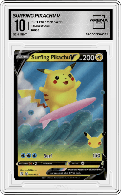 Surfing Pikachu V