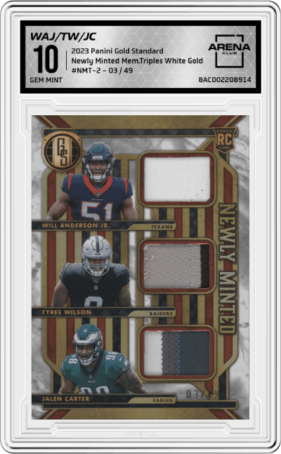 Will Anderson Jr./Tyree Wilson/Jalen Carter