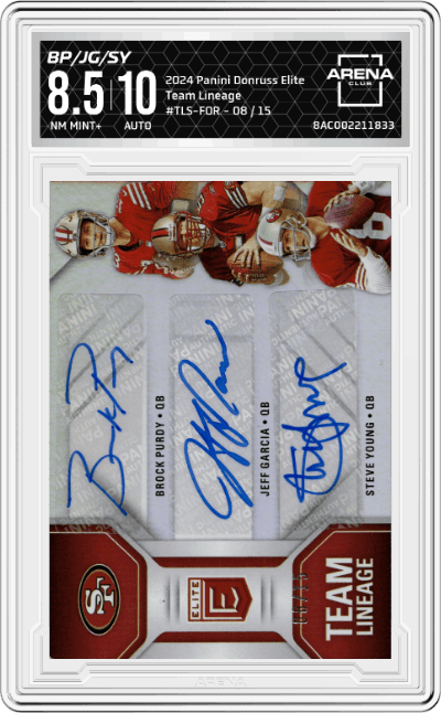 Brock Purdy/Jeff Garcia/Steve Young