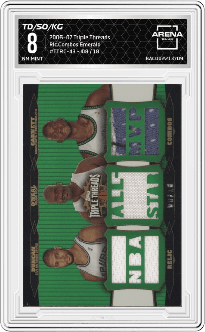 Tim Duncan/Shaquille O'Neal/Kevin Garnett