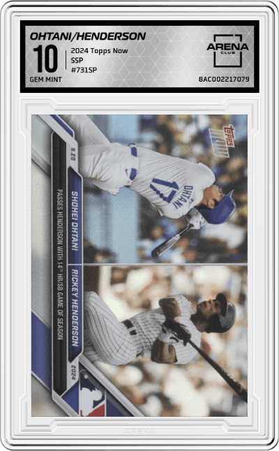 Shohei Ohtani/Rickey Henderson