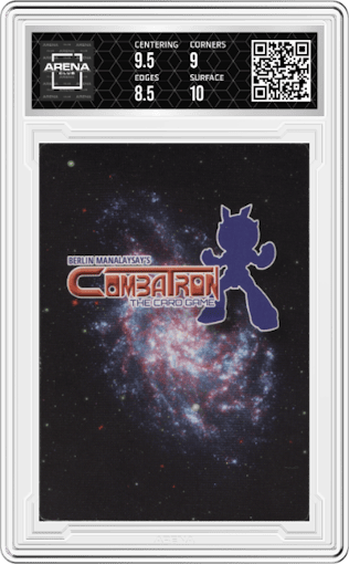 Diaconda from the 2018 Combatron set graded by Arena Club and given an overall grade of 9.