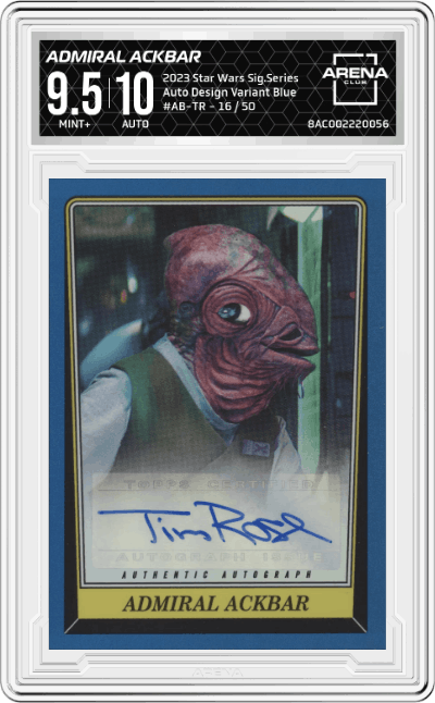 Admiral Ackbar/ Tim Rose