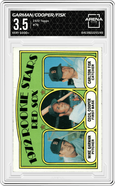 Mike Garman/Cecil Cooper/Carlton Fisk