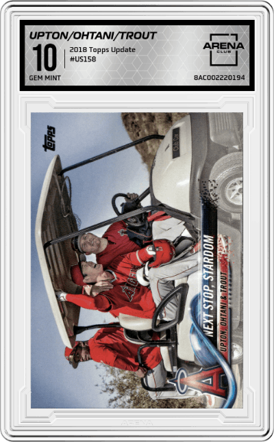 Justin Upton/Shohei Ohtani/Mike Trout