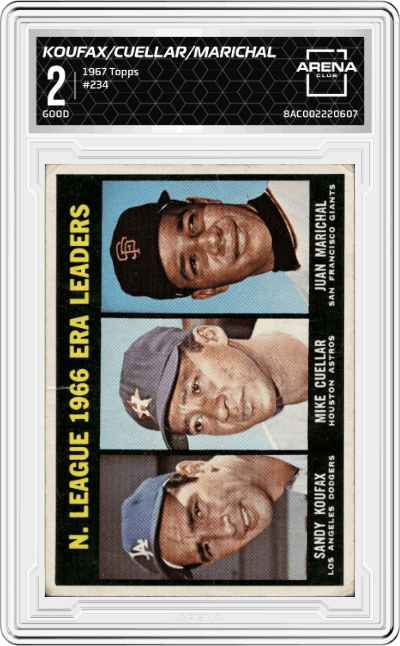 Sandy Koufax/Mike Cuellar/Juan Marichal