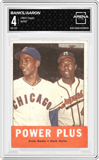 Ernie Banks/Hank Aaron