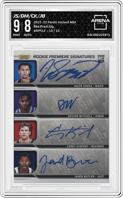 Jalen Suggs/Davion Mitchell/Corey Kispert/Jared Butler