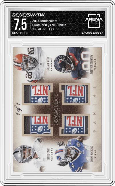 Derek Carr / Jadeveon Clowney / Sammy Watkins / Terrance West