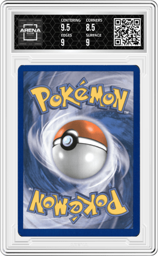 Emolga from the 2013 Pokemon B&W set graded by Arena Club and given an overall grade of 9.