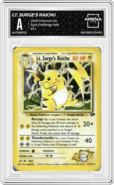Lt. Surge's Raichu