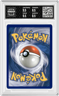 Ho-Oh from the 2007 Pokemon D&P set graded by Arena Club and given an overall grade of 9.