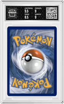 Raticate BREAK from the 2016 Pokemon XY set graded by Arena Club and given an overall grade of 9.