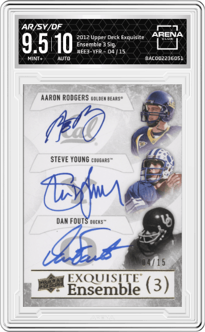 Aaron Rodgers/Steve Young/Dan Fouts