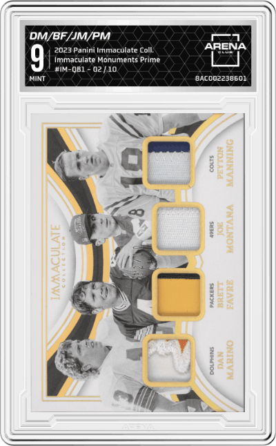 Dan Marino/Brett Favre/Joe Montana/Peyton Manning