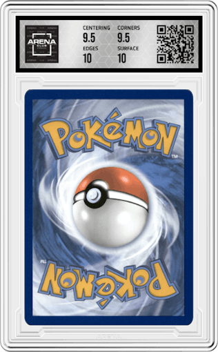 Hisuian Samurott V from the 2023 Pokemon SWSH set graded by Arena Club and given an overall grade of 10.