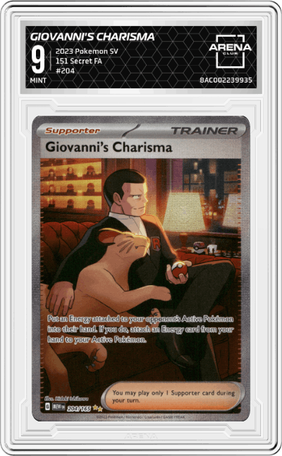 Giovanni's Charisma