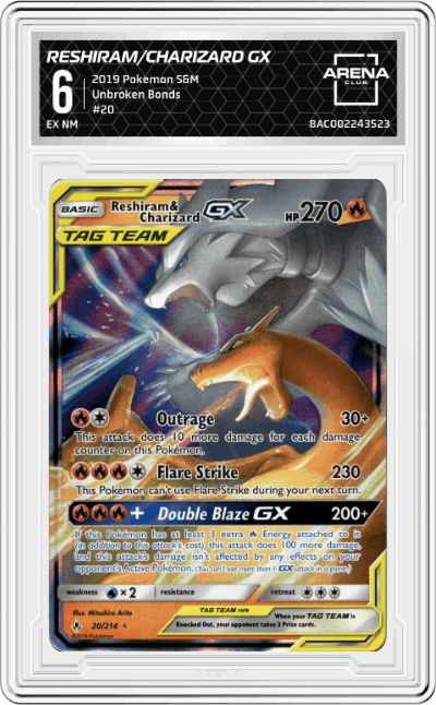 Reshiram/Charizard GX