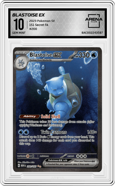 Blastoise ex