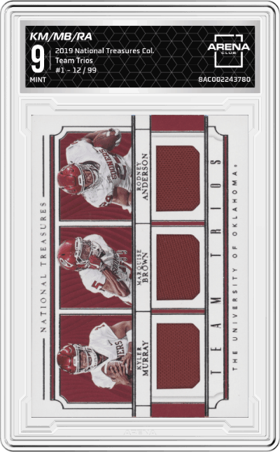 Kyler Murray/Marquise Brown/Rodney Anderson