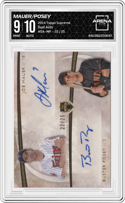 Joe Mauer/Buster Posey