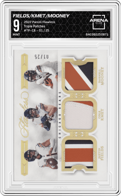 Justin Fields/Cole Kmet/Darnell Mooney