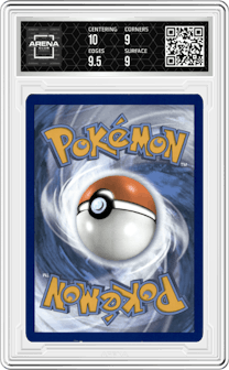 Magikarp from the 2023 Pokemon SV set graded by Arena Club and given an overall grade of 9.5.