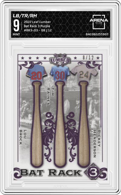 Lou Brock/Tim Raines/Rickey Henderson