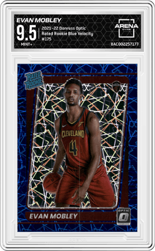 Evan Mobley Optic Blue The store Rookies /49