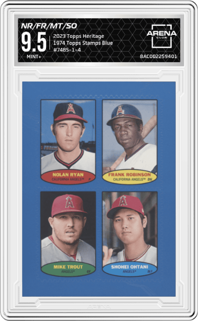 Nolan Ryan/Frank Robinson/Mike Trout/Shohei Ohtani