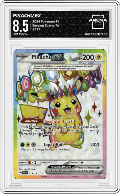 Pikachu ex