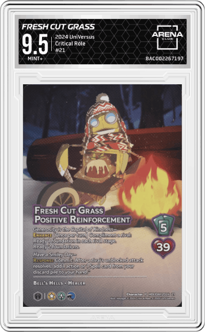 Fresh Cut Grass Positive Reinforcement